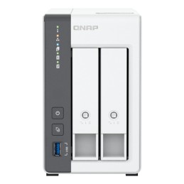 QNAP TS-216G server NAS e di archiviazione Tower Cortex-A Cortex-A55 4 GB HDD Bianco