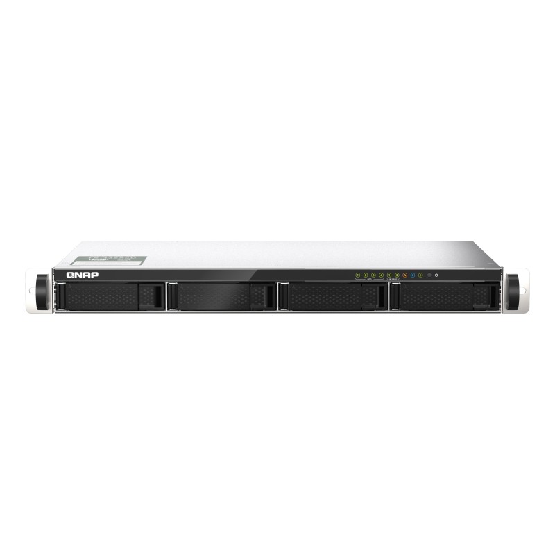 QNAP TS-435XEU NAS Rack (1U) Marvell CN9131 4 GB DDR4 16 TB HDD QNAP QTS Nero, Grigio