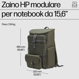 HP Zaino modulare per laptop da 15,6''