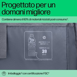 HP Zaino Travel Plus da 15 litri per notebook da 14"