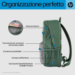 HP Zaino Campus Green