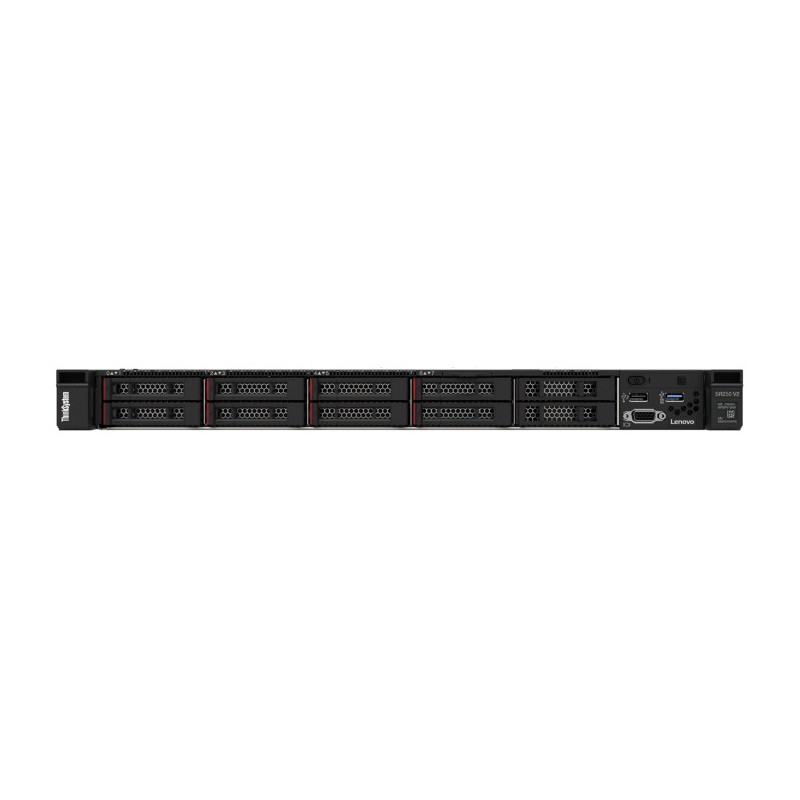Lenovo ThinkSystem SR250 V2 server 0 GB Rack (1U) Intel Xeon E E-2334 3,4 GHz 16 GB DDR4-SDRAM 450 W