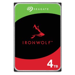 Seagate IronWolf ST4000VN006 4 PACK disco rigido interno 4 TB 5400 Giri min 256 MB 3.5" Serial ATA III