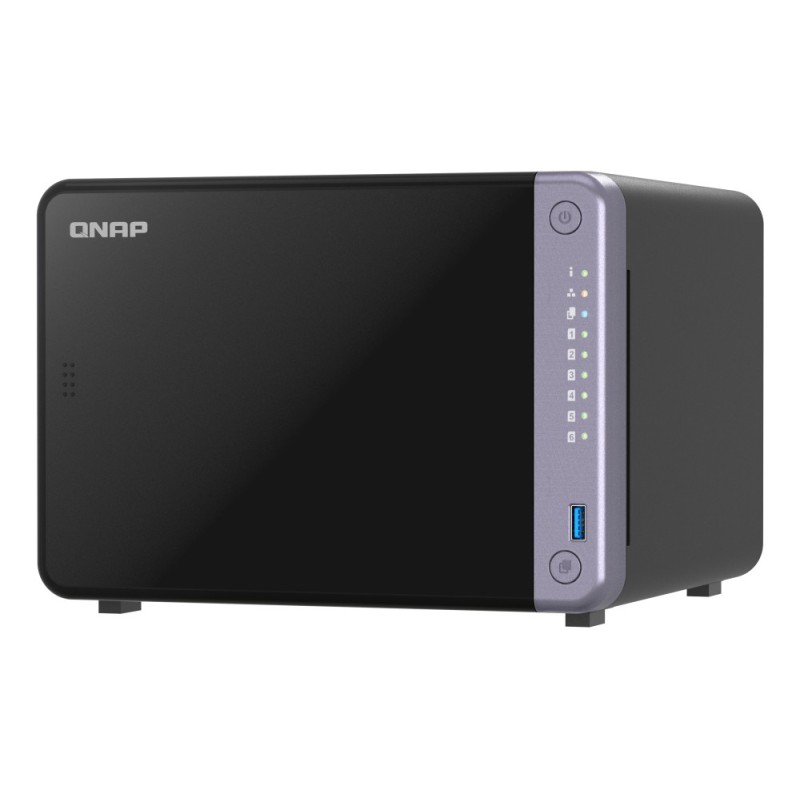 QNAP TS-632X-4G NAS Tower Alpine Alpine AL-524 4 GB DDR4 QNAP QTS Nero