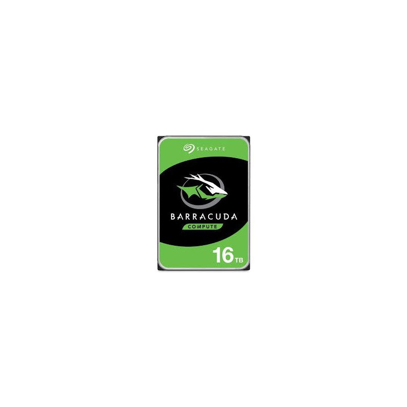 Seagate Barracuda 16TB disco rigido interno 7200 Giri min 512 MB 3.5" SATA