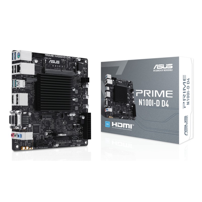 ASUS PRIME N100I-D D4 NA (CPU integrato) mini ITX