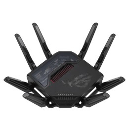 ASUS ROG Rapture GT-BE98 router wireless 10 Gigabit Ethernet Quad-band (2.4 GHz   5 GHz-1   5 GHz-2   6 GHz) Nero