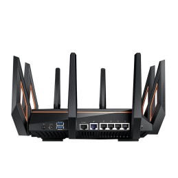 ASUS GT-AX11000 router wireless Gigabit Ethernet Banda tripla (2.4 GHz 5 GHz 5 GHz) Nero