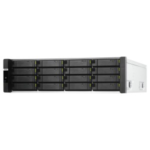QNAP ES1686dc NAS Armadio (3U) Intel® Xeon® D D-2142IT 64 GB DDR4 0 TB QNAP Enterprise System Nero
