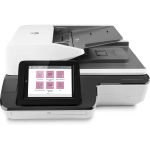 HP Scanjet Enterprise Flow N9120 fn2 Scanner a piano e ADF 600 x 600 DPI A3 Nero, Bianco