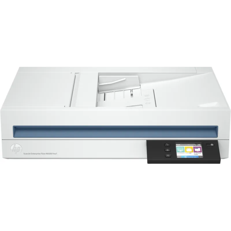 HP Scanjet Enterprise Flow N6600 fnw1 Scanner a piano e ADF 1200 x 1200 DPI A4 Bianco