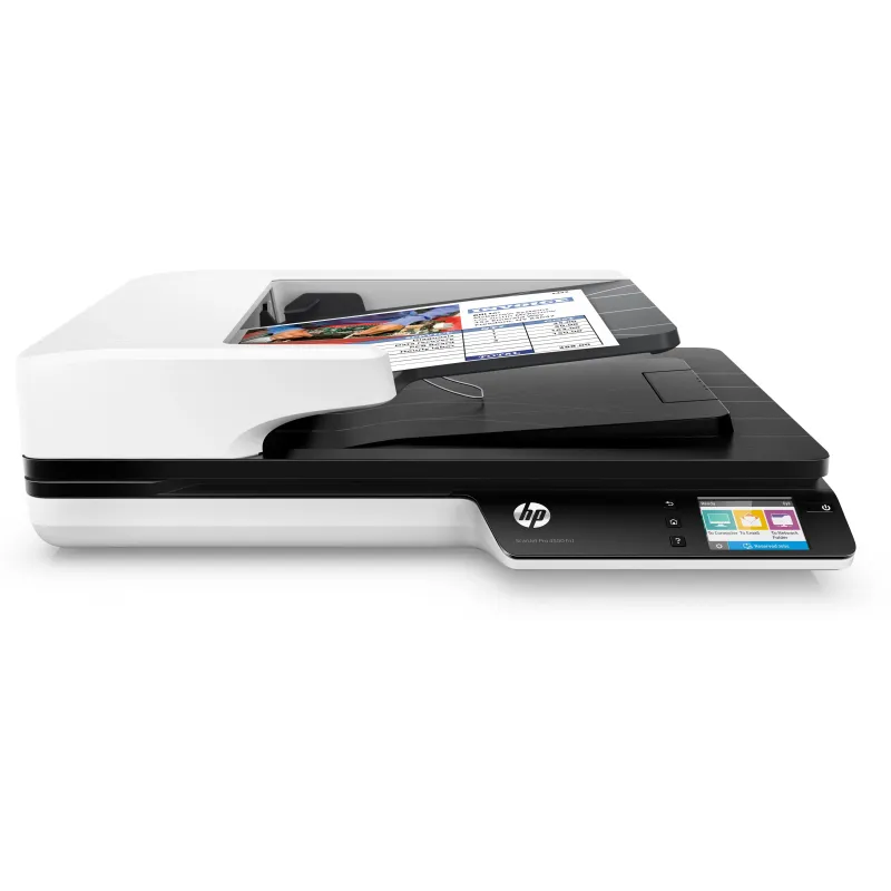 HP Scanjet Pro 4500 fn1 Scanner a piano e ADF 1200 x 1200 DPI A4 Grigio