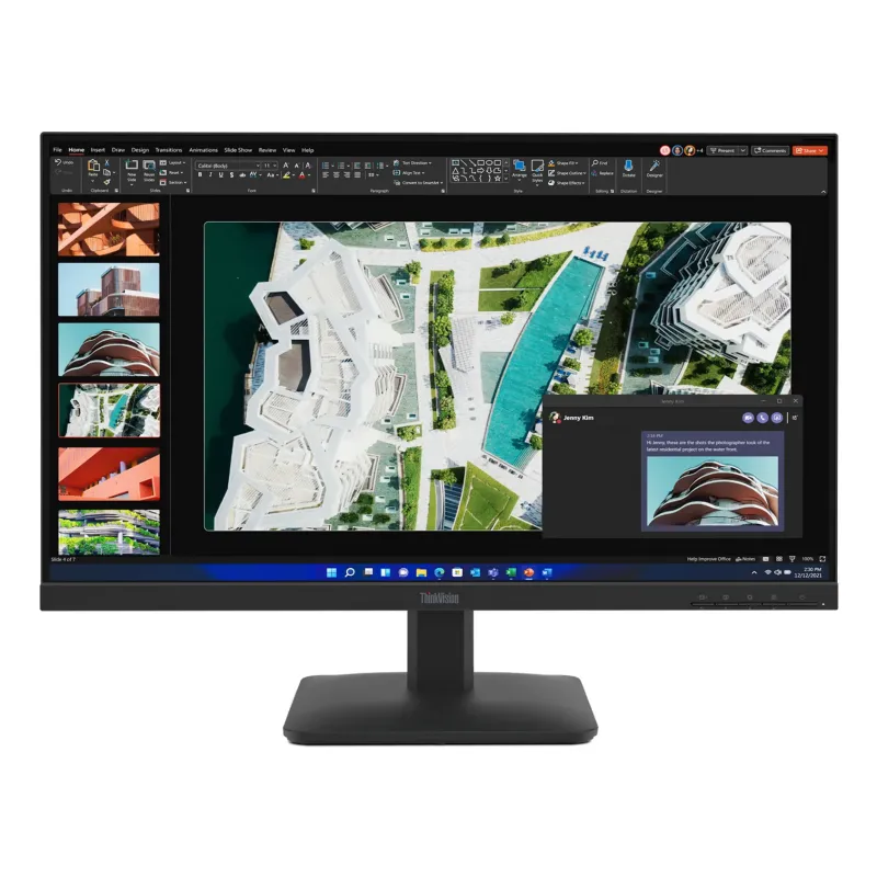 Lenovo ThinkVision S27-4e Monitor PC 68,6 cm (27") 1920 x 1080 Pixel Full HD LCD Nero