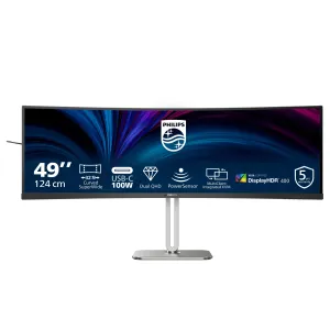 Philips 5000 series 49B2U5900C 00 Monitor PC 124 cm (48.8") 5120 x 1440 Pixel Dual QHD LCD Nero