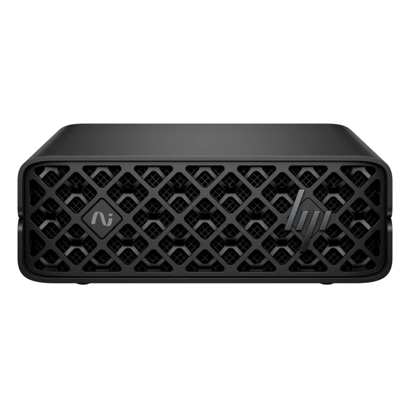 HP ZGX Nano G1n AI GB10 128 GB LPDDR5x-SDRAM 4 TB SSD Linux Mini PC Stazione di lavoro AI Workstation, AI PC Nero