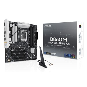 ASUS B860M MAX GAMING AX Intel B860 LGA 1851 (Socket V1) micro ATX