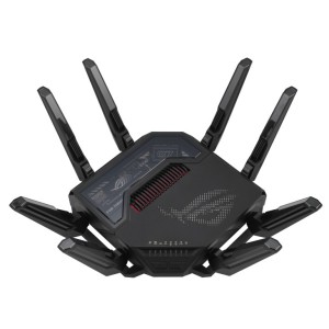 ASUS ROG Rapture GT-BE98 router wireless 10 Gigabit Ethernet Quad-band (2.4 GHz   5 GHz-1   5 GHz-2   6 GHz) Nero