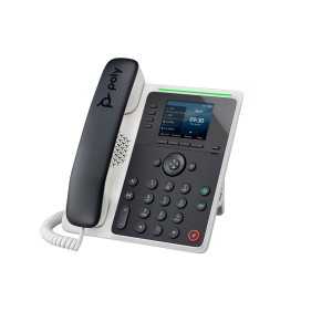 POLY Telefono IP Edge E220 abilitato per PoE