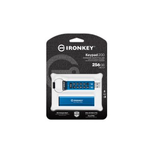 Kingston Technology IronKey Keypad 200 da 256 GB, FIPS 140-3 livello 3 (in fase di approvazione) crittografata AES-256
