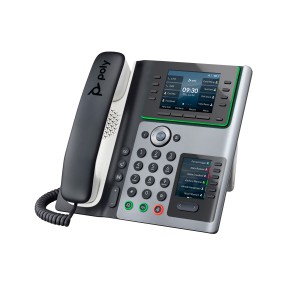 POLY Telefono IP Edge E450 abilitato per PoE