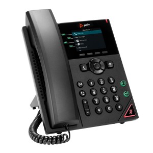 POLY Telefono IP VVX 250 a 4 linee abilitato per PoE GSA TAA
