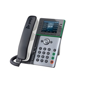 POLY Telefono IP Edge E300 abilitato per PoE