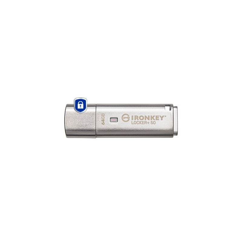 Kingston Technology IronKey 64GB IKLP50 AES USB, w 256bit Encryption