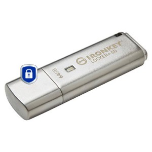Kingston Technology IronKey 64GB IKLP50 AES USB, w 256bit Encryption