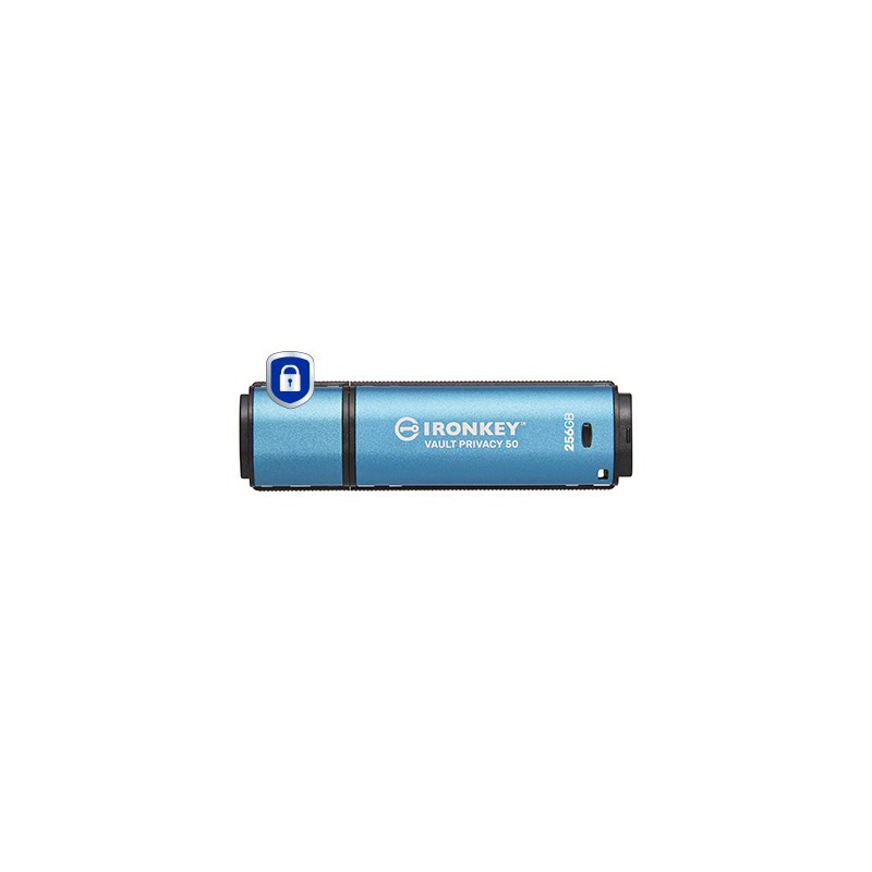 Kingston Technology IronKey 256 GB Vault Privacy 50 crittografia AES-256, FIPS 197
