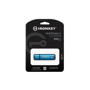 Kingston Technology IronKey 256 GB Vault Privacy 50 crittografia AES-256, FIPS 197