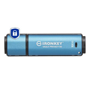 Kingston Technology IronKey 32 GB Vault Privacy 50 crittografia AES-256, FIPS 197