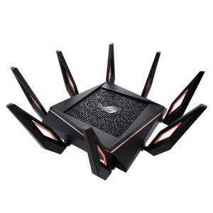 ASUS GT-AX11000 router wireless Gigabit Ethernet Banda tripla (2.4 GHz 5 GHz 5 GHz) Nero