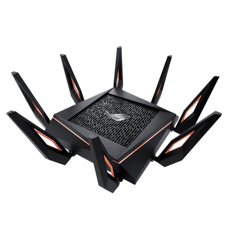 ASUS GT-AX11000 router wireless Gigabit Ethernet Banda tripla (2.4 GHz 5 GHz 5 GHz) Nero