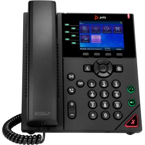 POLY Telefono IP OBi VVX 350 a 6 linee abilitato per PoE