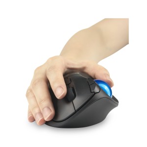 Kensington Pro Fit Ergo TB450 mouse Ufficio Mano destra RF senza fili + Bluetooth Trackball 1600 DPI