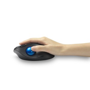 Kensington Pro Fit Ergo TB450 mouse Ufficio Mano destra RF senza fili + Bluetooth Trackball 1600 DPI