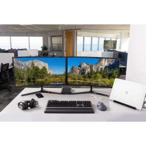 Kensington Pro Fit Ergo TB550 mouse Ufficio Mano destra RF senza fili + Bluetooth Trackball 1600 DPI