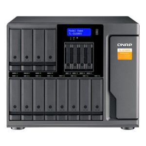 QNAP TL-D1600S contenitore di unità di archiviazione Box esterno HDD SSD Nero, Grigio 2.5 3.5"