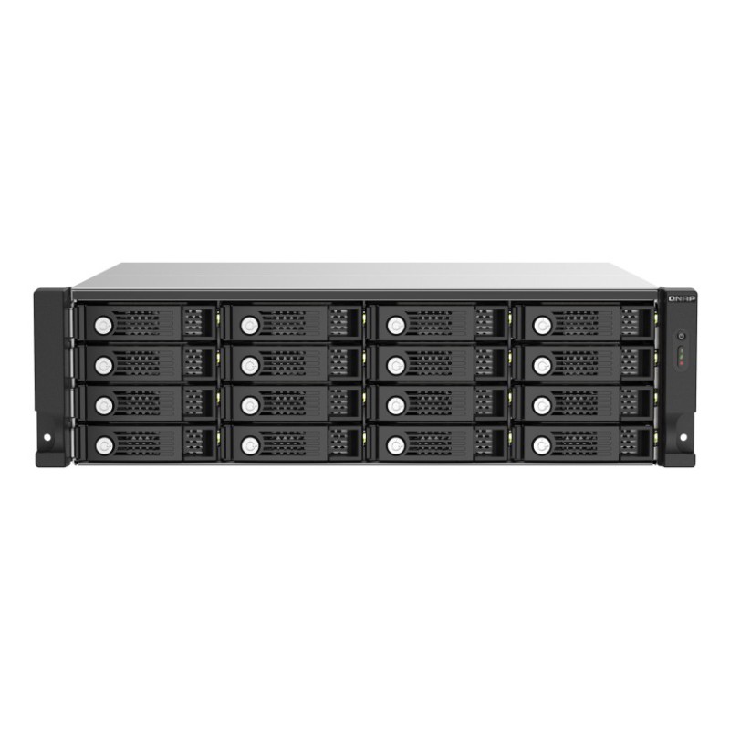 QNAP TL-R1620Sep-RP Custodia per Disco Rigido (HDD) Nero, Grigio 2.5 3.5"