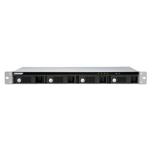 QNAP TR-004U contenitore di unità di archiviazione Box esterno HDD SSD Nero, Grigio 2.5 3.5"