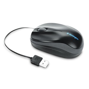 Kensington Mouse Pro Fit™ portatile con cavo riavvolgibile