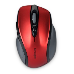 Kensington Mouse wireless Pro Fit® di medie dimensioni - rosso rubino