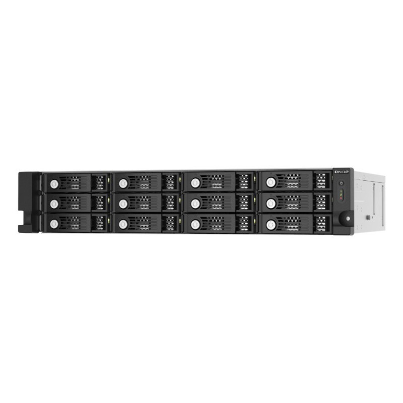 QNAP TL-R1220Sep-RP Box esterno HDD SSD Nero, Grigio 2.5 3.5"