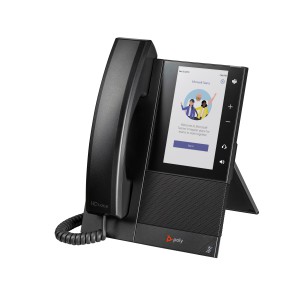 POLY Telefono multimediale aziendale CCX 505 per Microsoft Teams e abilitato per PoE