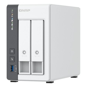 QNAP TS-216G server NAS e di archiviazione Tower Cortex-A Cortex-A55 4 GB HDD Bianco