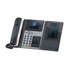 POLY Telefono IP Edge E400 abilitato per PoE