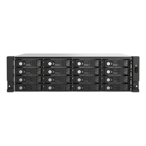 QNAP TL-R1600PES-RP contenitore di unità di archiviazione Box esterno HDD SSD Nero, Grigio 2.5 3.5"