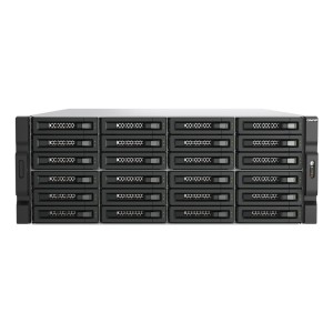 QNAP TL-R2400PES-RP contenitore di unità di archiviazione Box esterno HDD SSD Nero, Grigio 2.5 3.5"