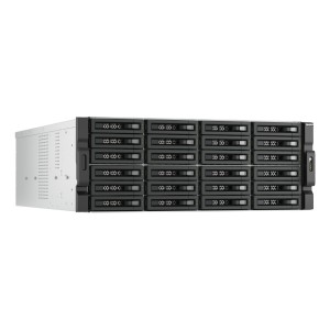 QNAP TL-R2400PES-RP contenitore di unità di archiviazione Box esterno HDD SSD Nero, Grigio 2.5 3.5"