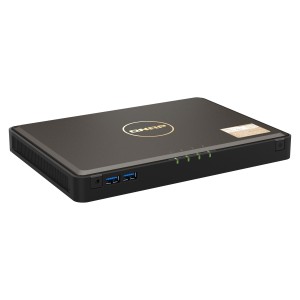 QNAP TBS-464 NAS Desktop Intel® Celeron® N5105 8 GB DDR4 0 TB QNAP Turbo System Nero